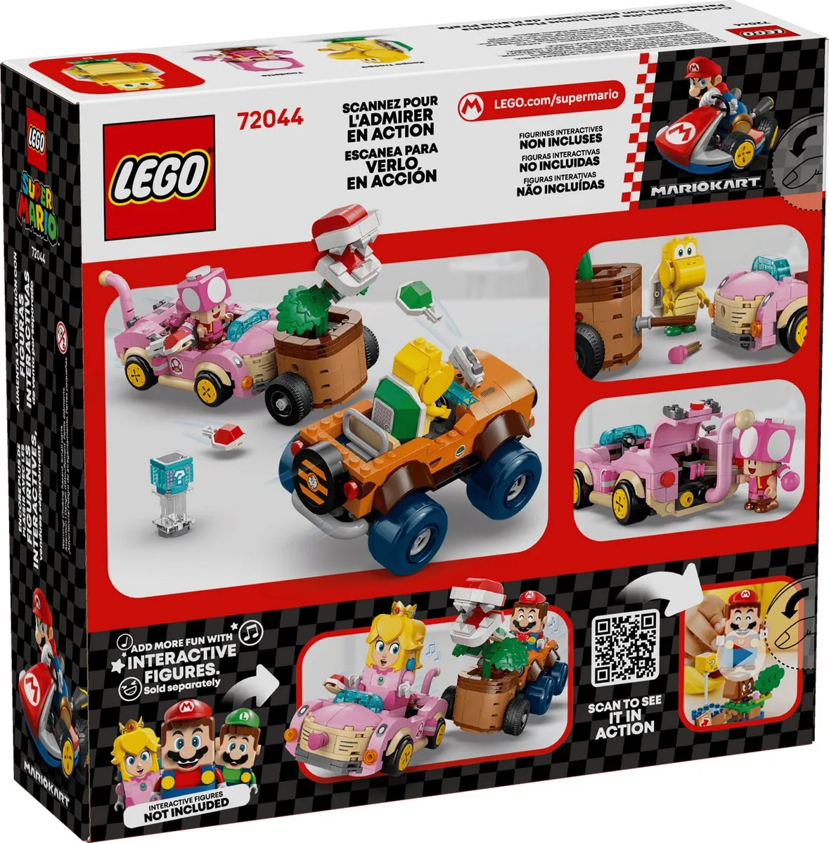LEGO Super Mario Mario Kart Piranha Plant - 588 Stukken - Multi