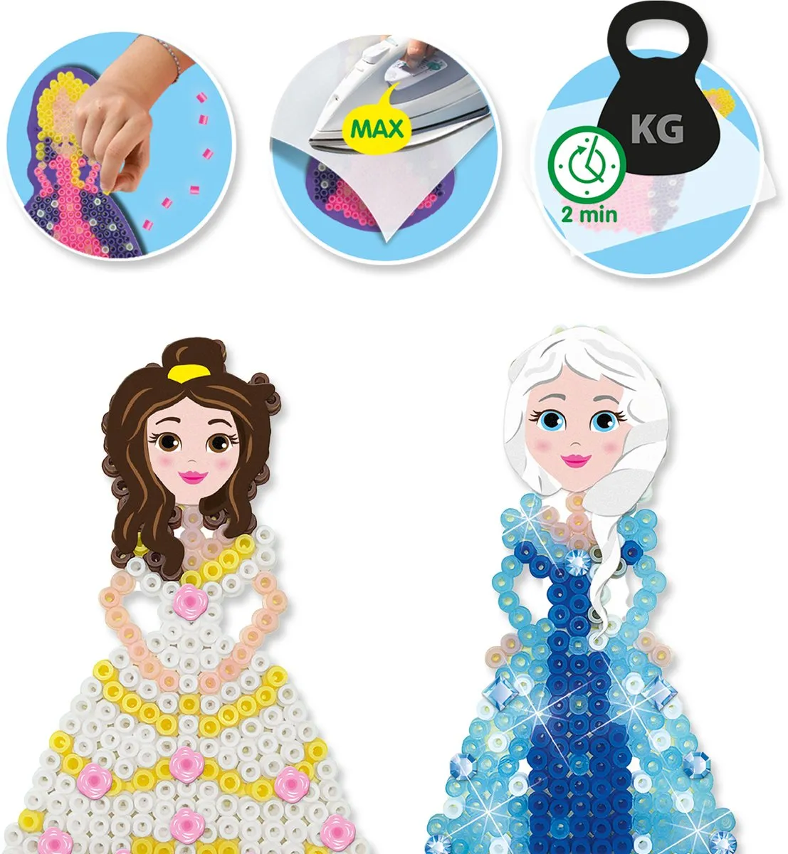 SES Creative Beedz Prinsessen Strijkkralen - 1400 Stuks