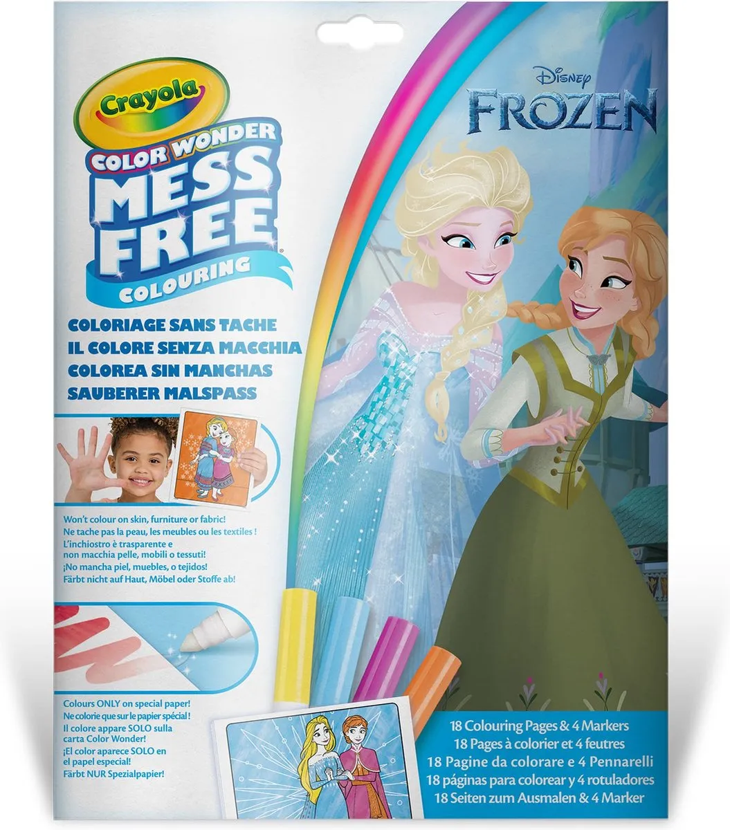 Crayola Color Wonder Disney Frozen Kleurboek
