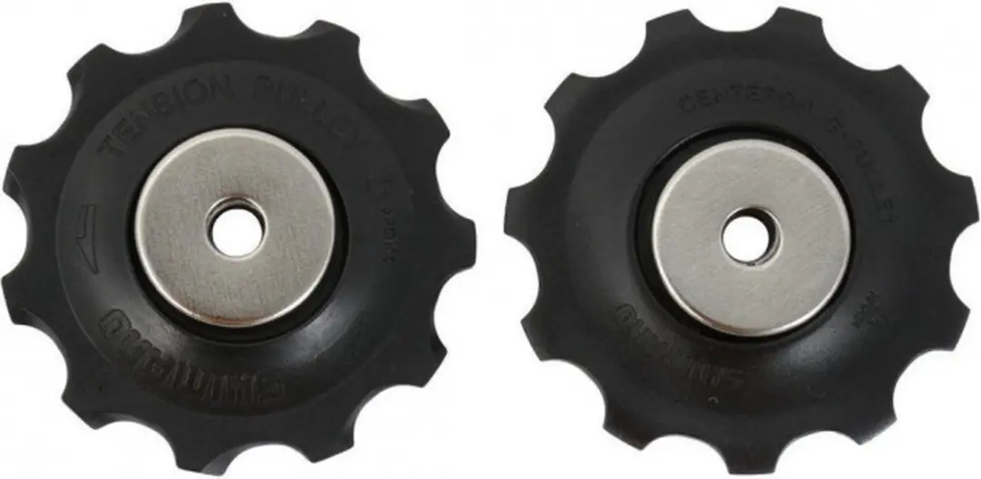 Shimano Deore RD-M6000 Derailleurwielset 10s - Zwart - 2 Stuks - afbeelding 3 van 5