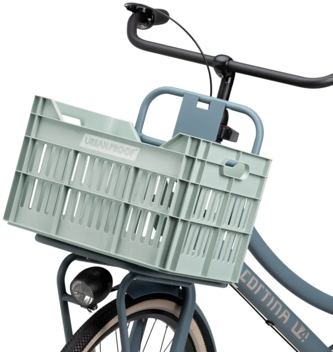 URBAN PROOF Click 30L Fietskrat - Mistig Mintgroen - afbeelding 5 van 6