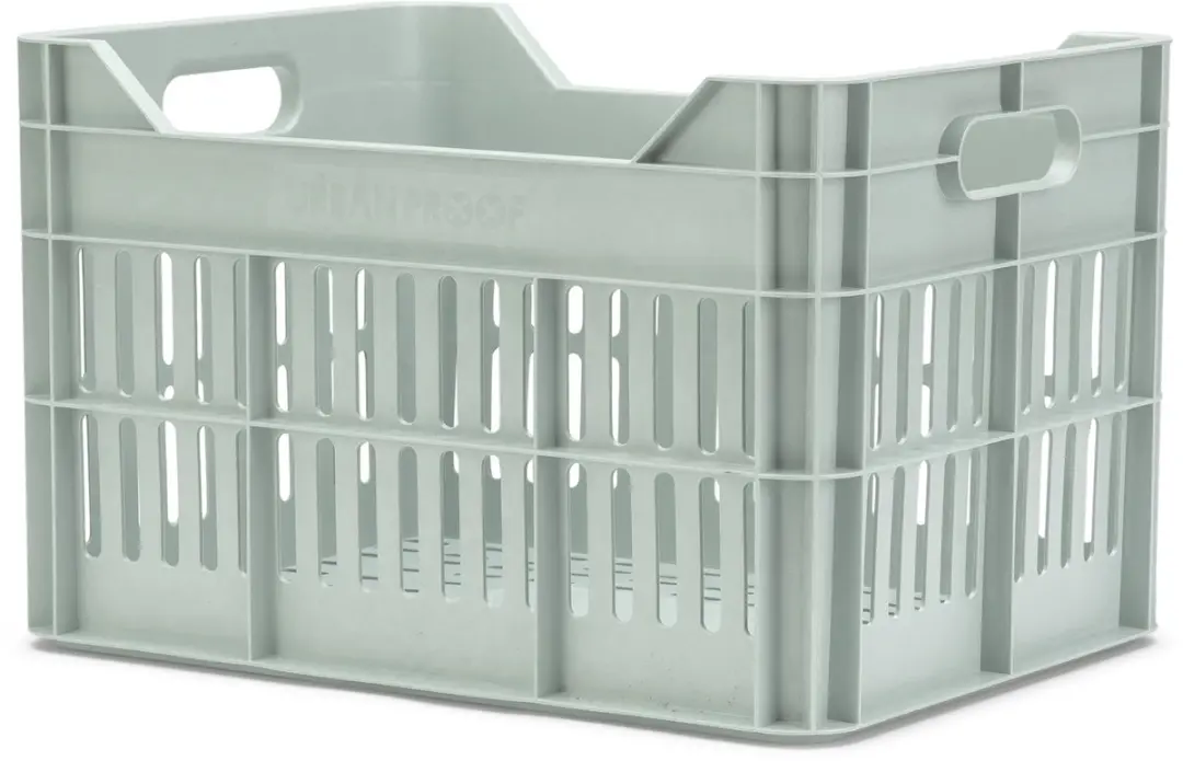 URBAN PROOF Click 30L Fietskrat - Mistig Mintgroen - afbeelding 2 van 6