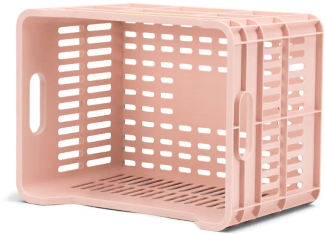 URBAN PROOF Junior Fietskrat 35L - Pastelroze - afbeelding 6 van 6