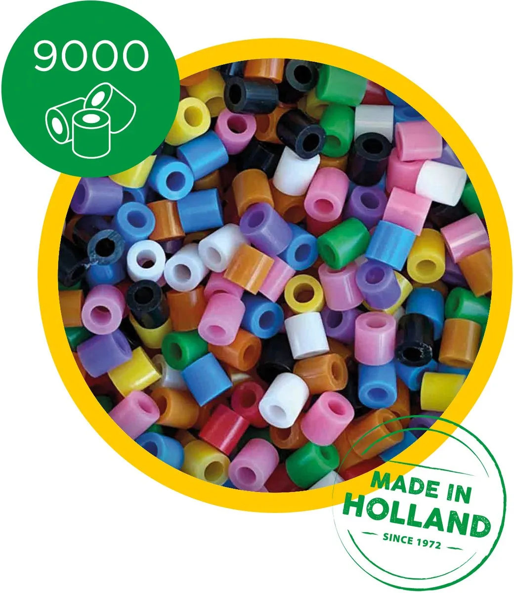 SES Creative Beedz Strijkkralen Mix - 9000 Stuks