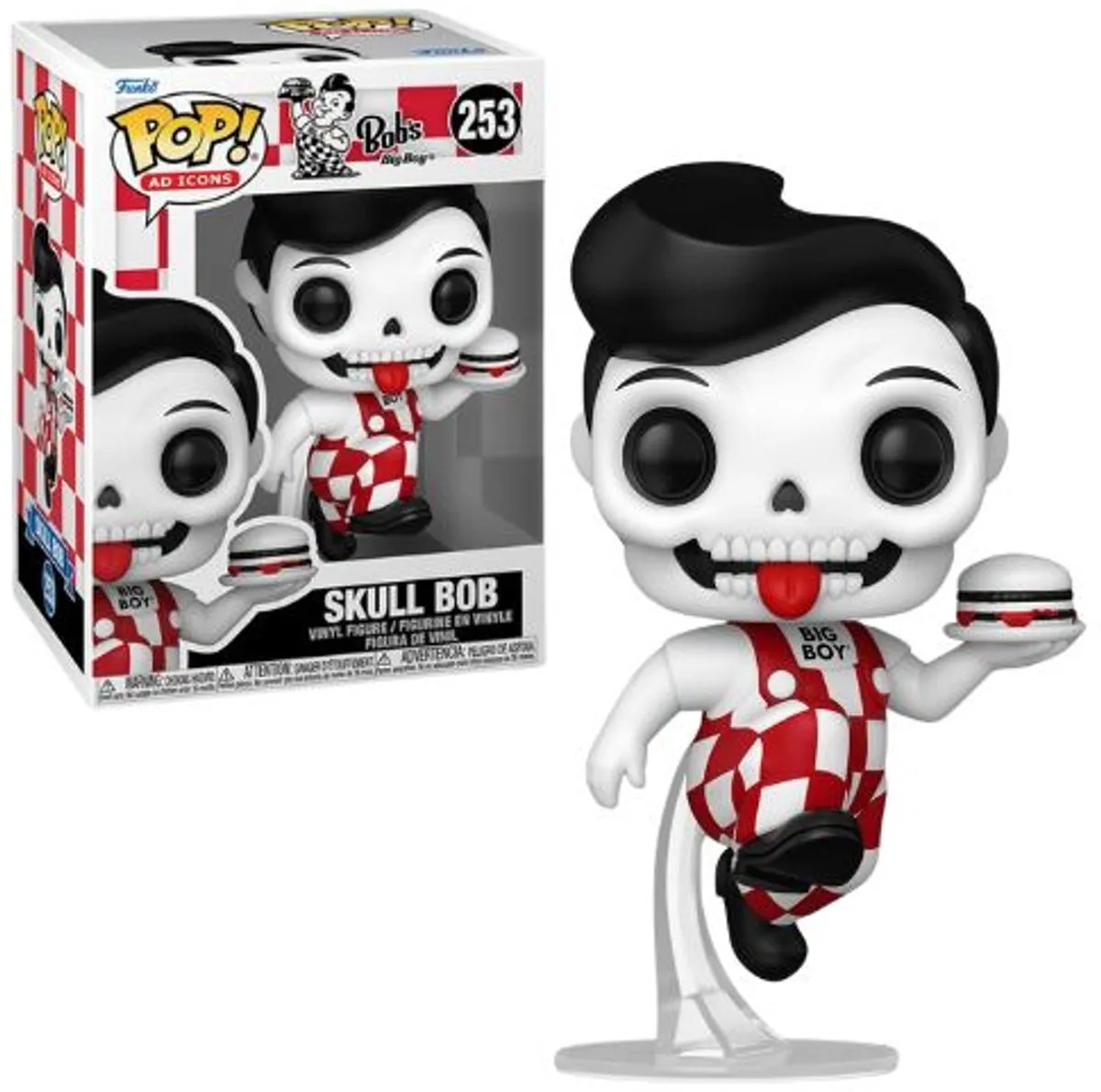 Funko Pop! Ad Icons Bob's Big Boy Skull Bob #253