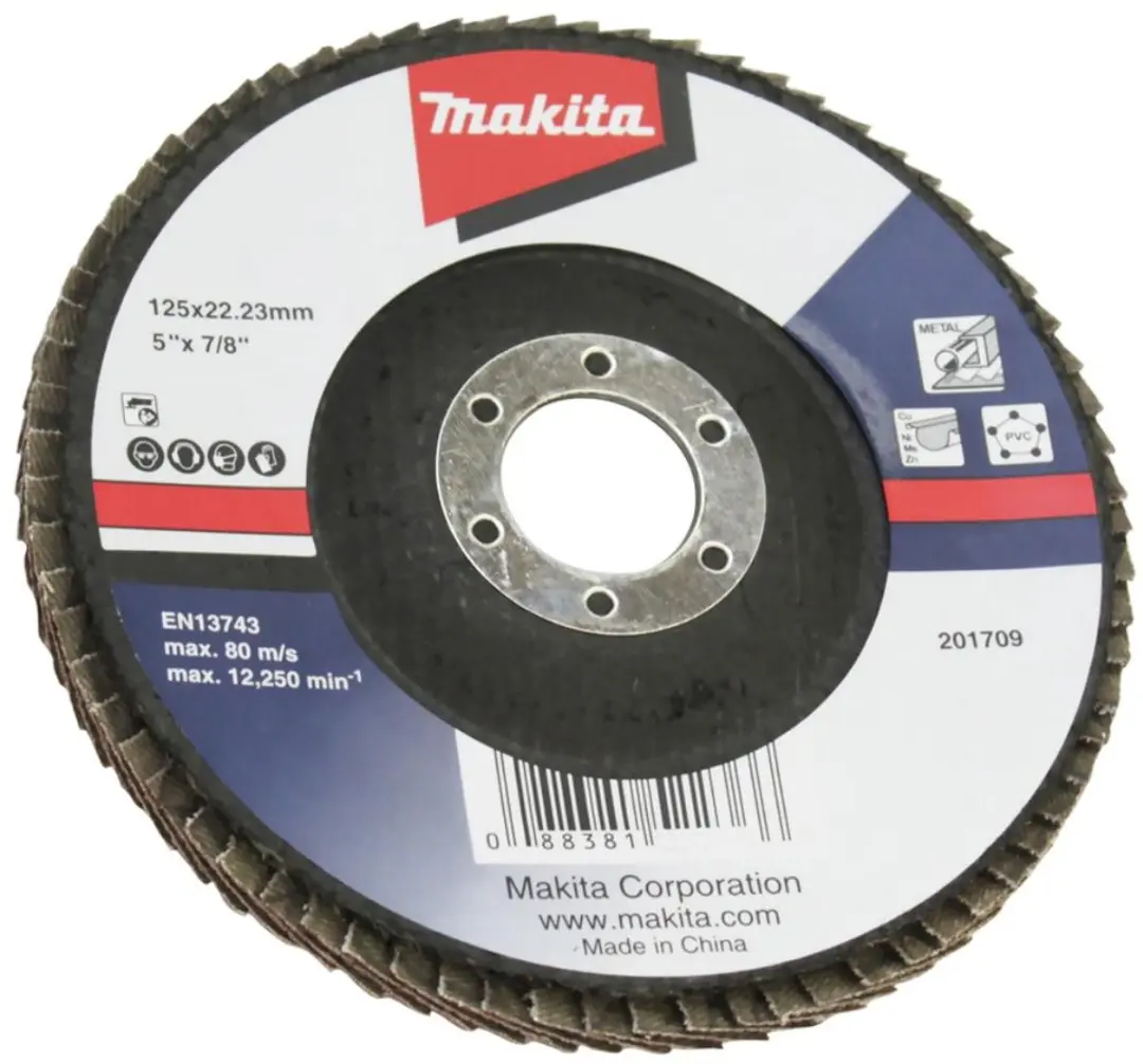 Makita D-63482 Lamellenschuurschijf 125mm - afbeelding 3 van 3