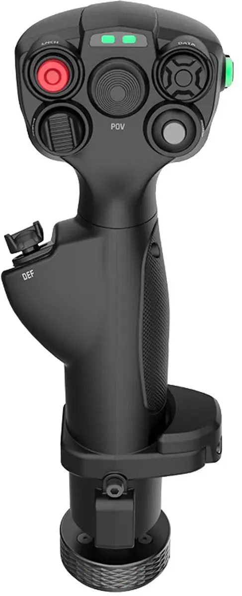 Moza Racing MHG Flightstick - Carbon - Hall-Effect - Programmeerbaar