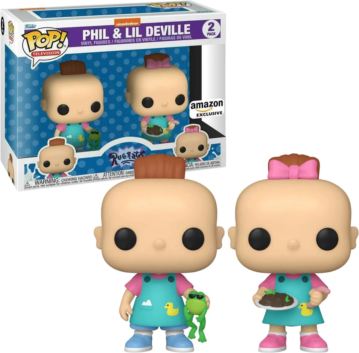 Funko POP! Phil & Lil Deville Rugrats 2-Pack
