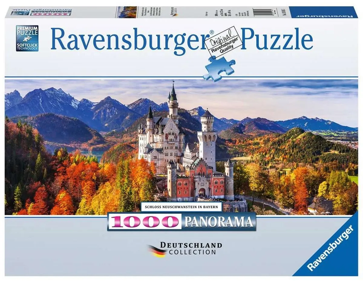 Ravensburger Slot Neuschwanstein Legpuzzel 1000 Stuks