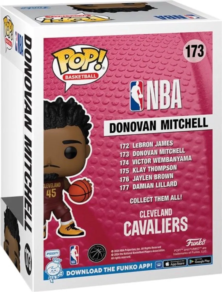 Funko Pop! NBA Cleveland Cavaliers - Donovan Mitchell 75119
