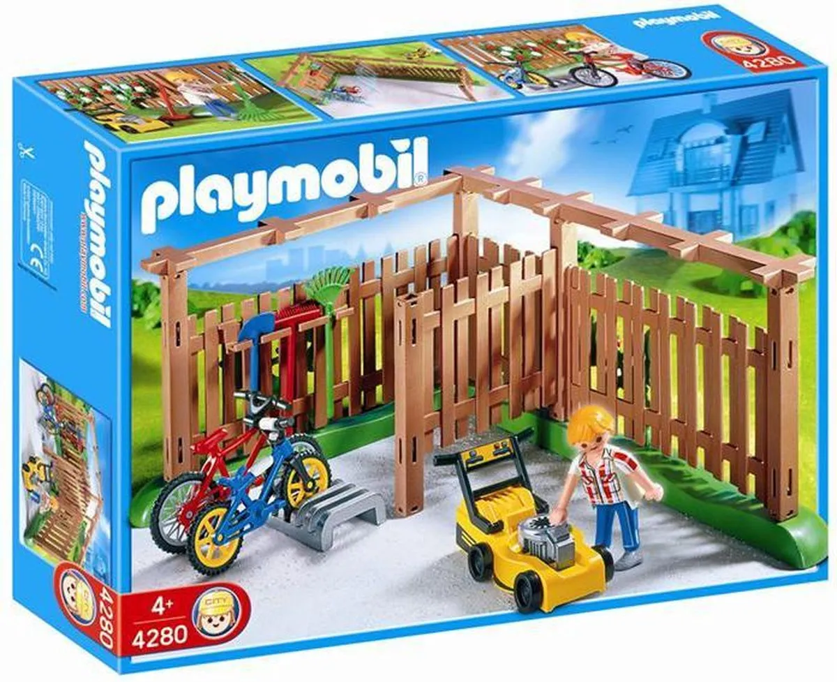 Playmobil Opbergplaats Fietsen 4280