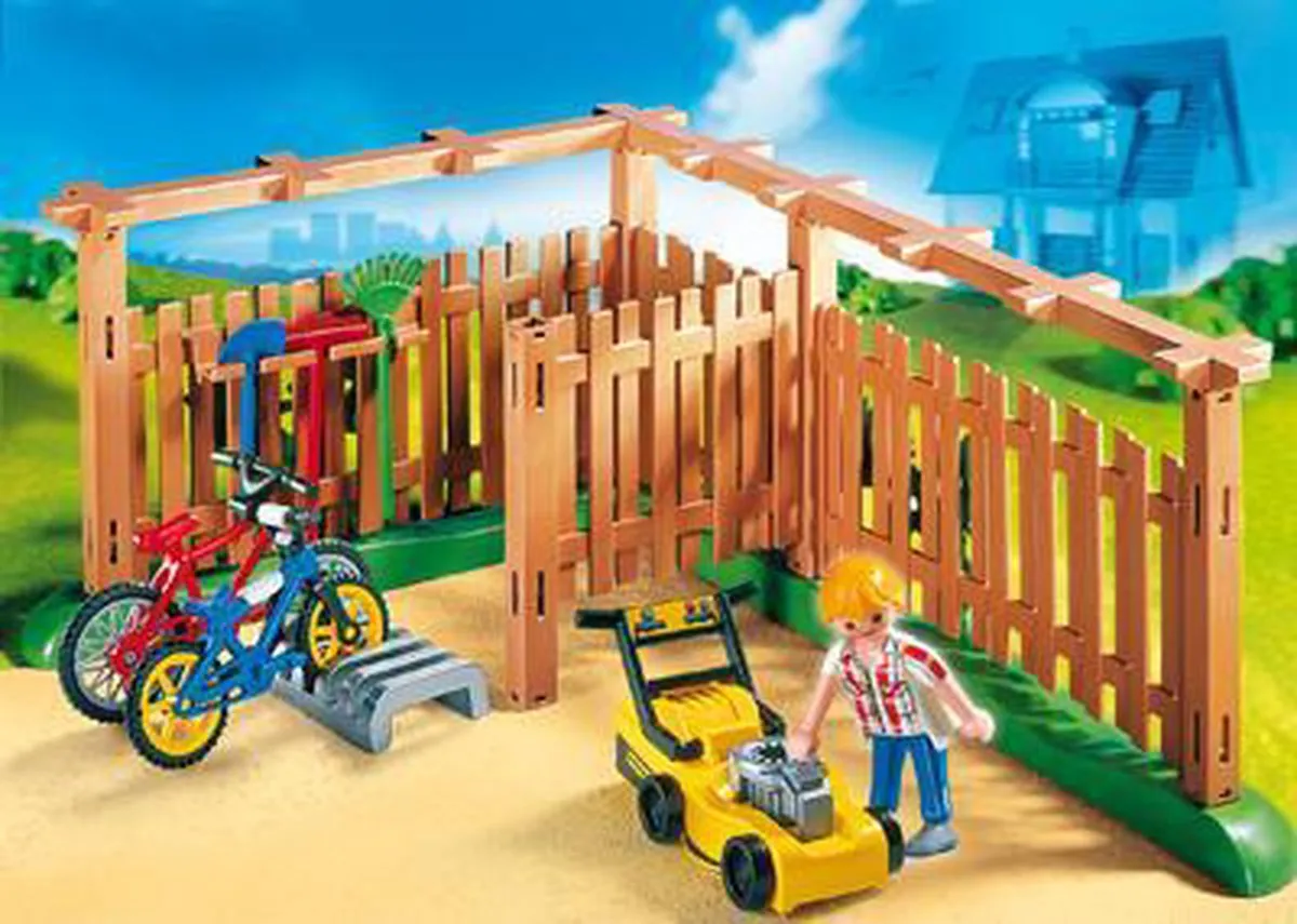 Playmobil Opbergplaats Fietsen 4280 - Meerkleurig