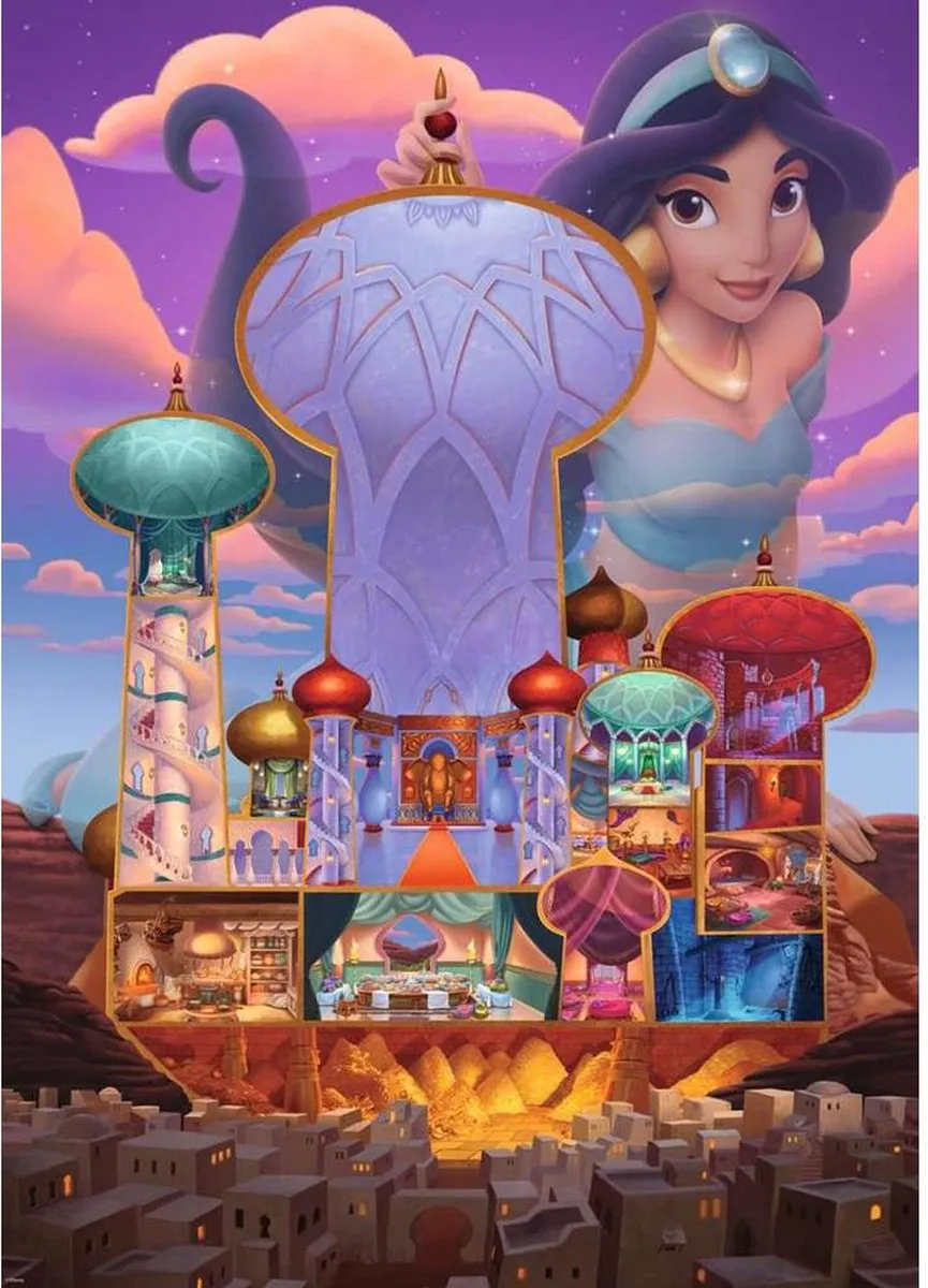 Ravensburger Disney Kasteel 2 Puzzel 1000 Stuks