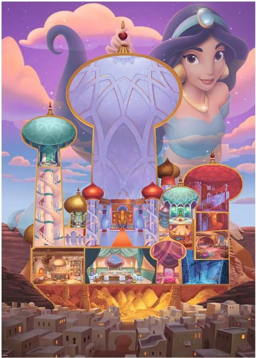Ravensburger Disney Kasteel 2 Puzzel 1000 Stuks