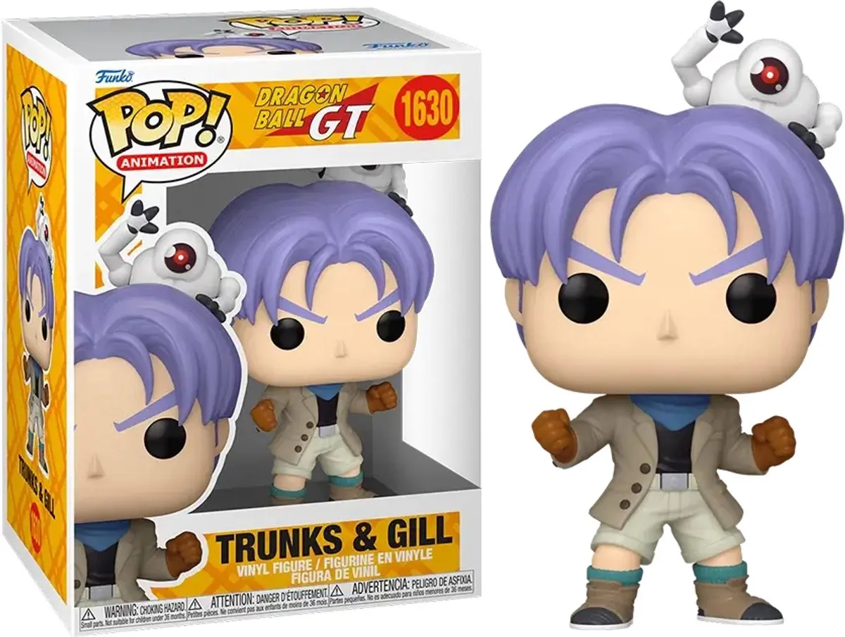 Funko Pop! Dragon Ball GT Trunks & Gill 72092 Vinylfiguur - Multicolor - afbeelding 6 van 6
