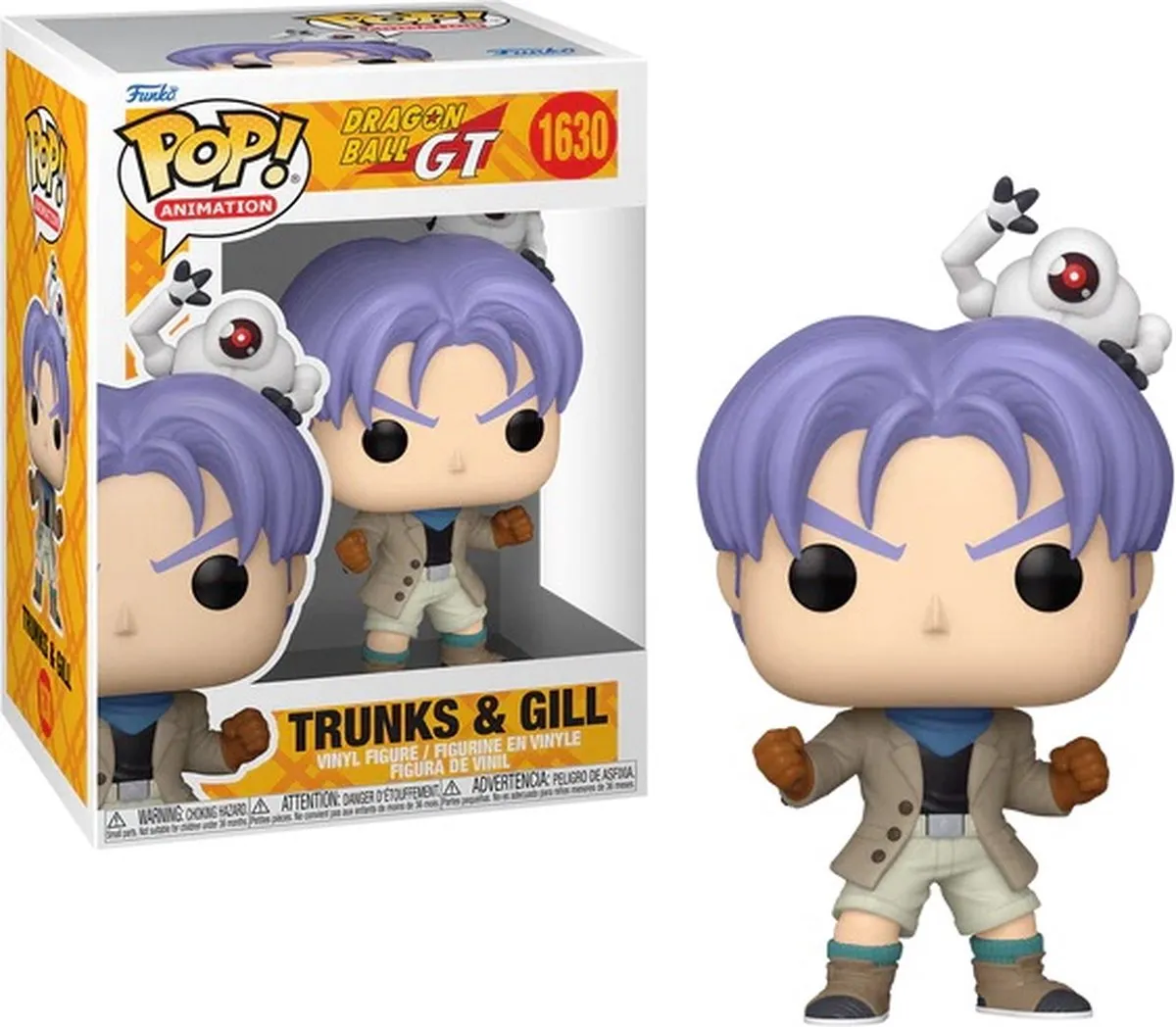 Funko Pop! Dragon Ball GT Trunks & Gill 72092 Vinylfiguur - Multicolor