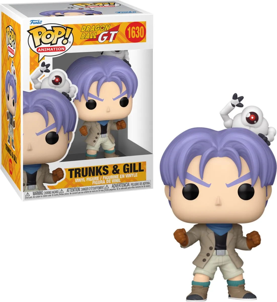 Funko Pop! Dragon Ball GT Trunks & Gill 72092 Vinylfiguur - Multicolor