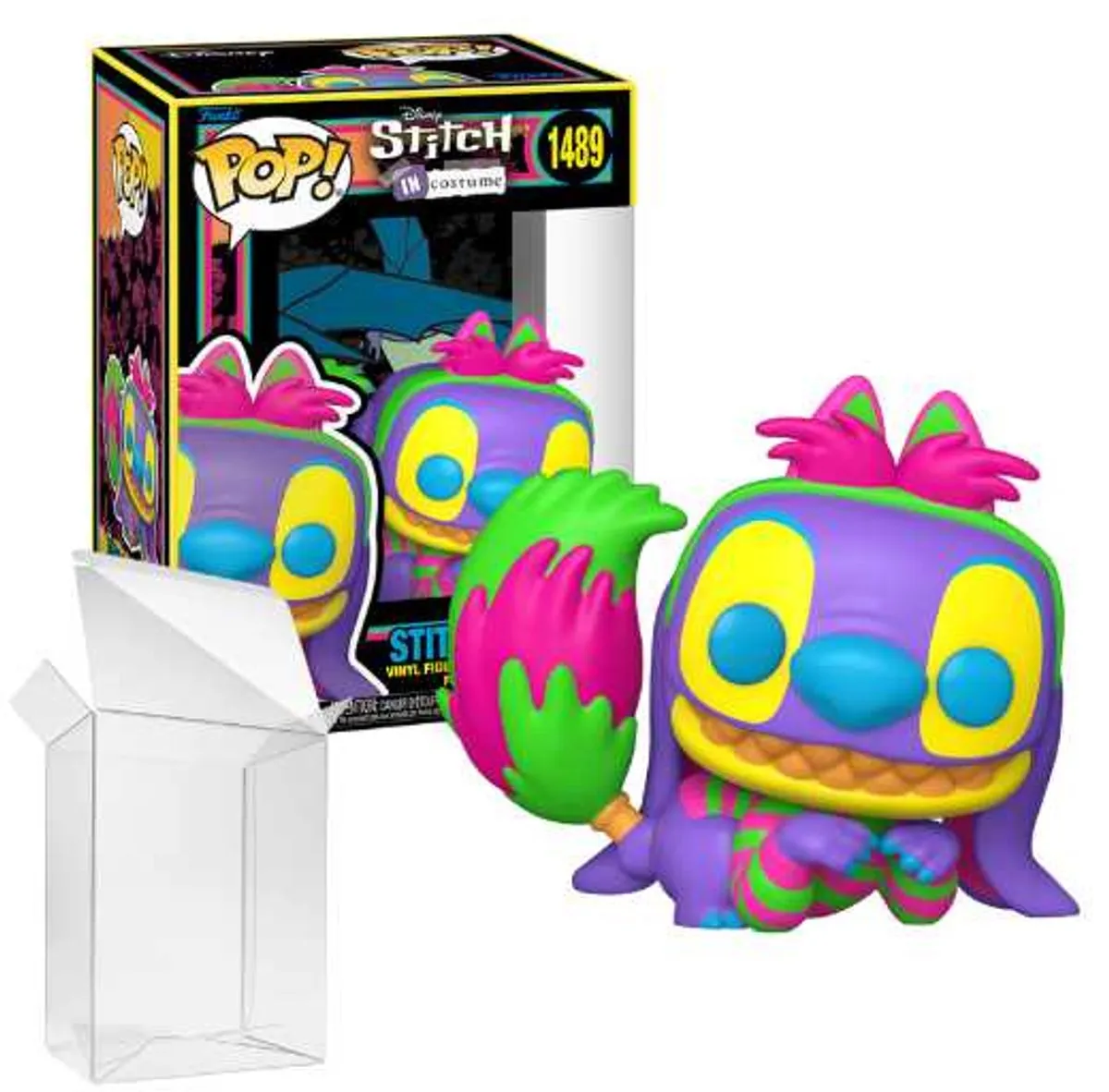 Funko Pop! Disney Stitch Cheshire Cat Black Light Exclusief - afbeelding 2 van 2