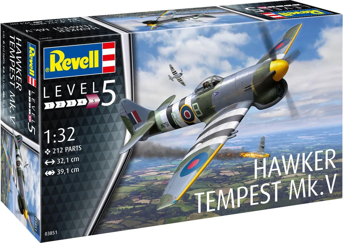 Revell Hawker Tempest V Modelbouwpakket 1:32