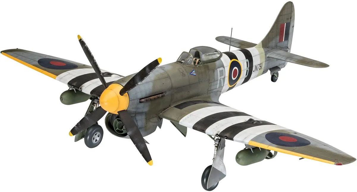 Revell Hawker Tempest V Modelbouwpakket 1:32 - 255 Onderdelen - Multi