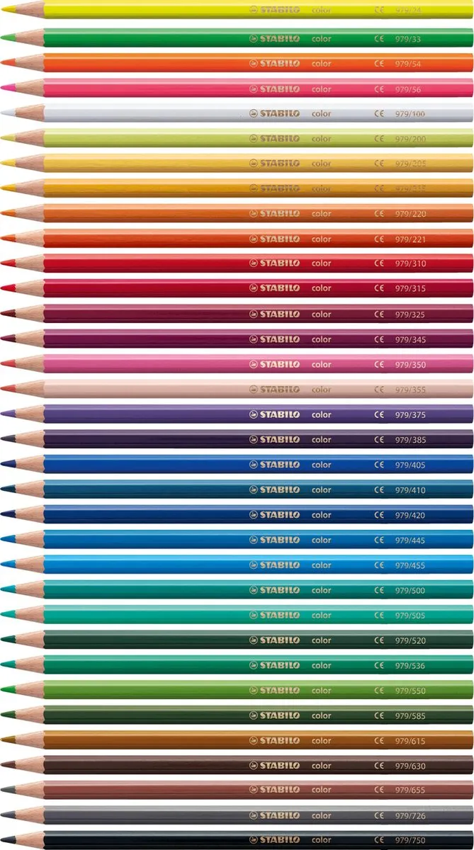 STABILO Color Kleurpotloden 24 Stuks - Multicolor