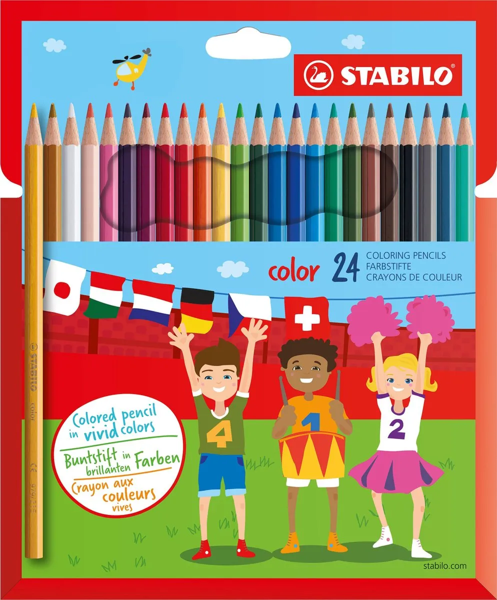 STABILO Color Kleurpotloden 24 Stuks