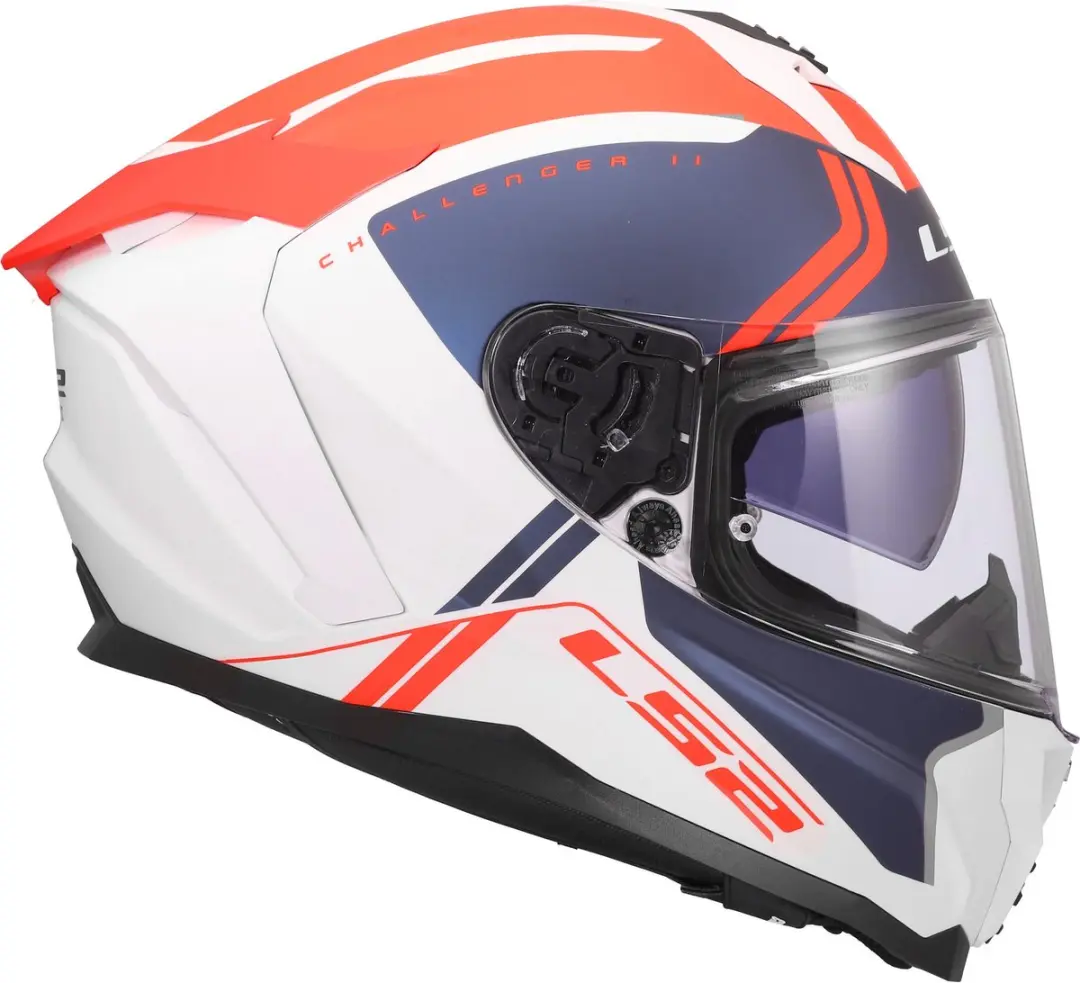 LS2 FF817 Challenger II Titan Helm - S - Blauw/Rood
