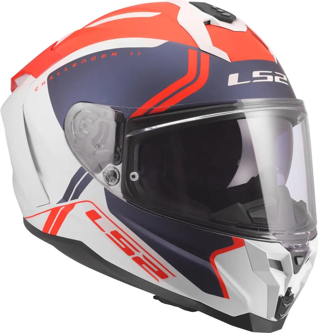 LS2 FF817 Challenger II Titan Helm - S - Blauw/Rood