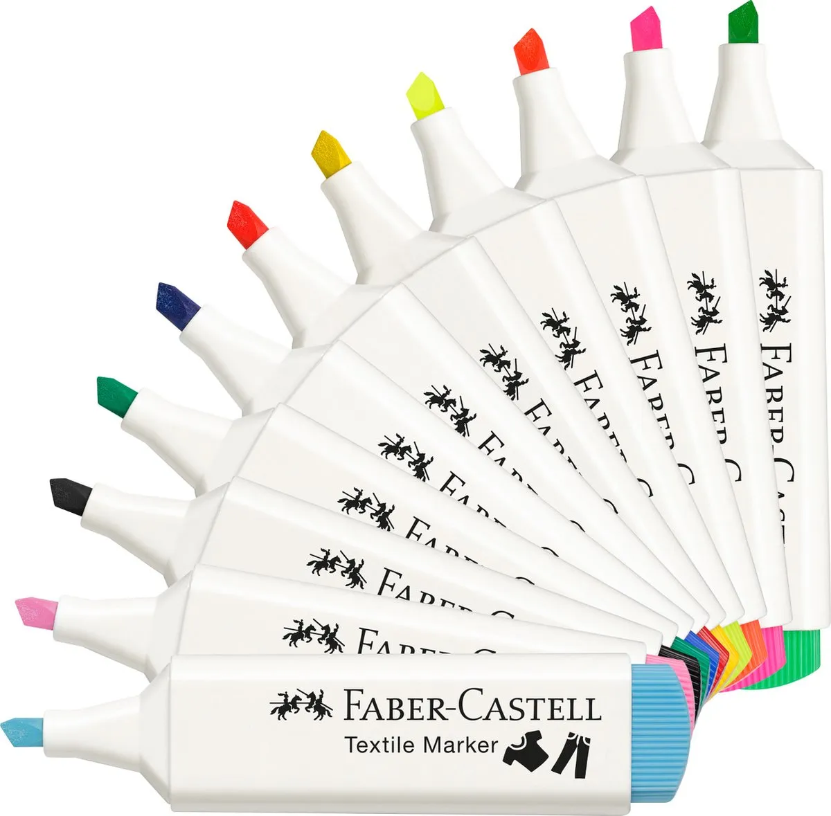 Faber-Castell Textielmarker FC-159531 - Neon Groen