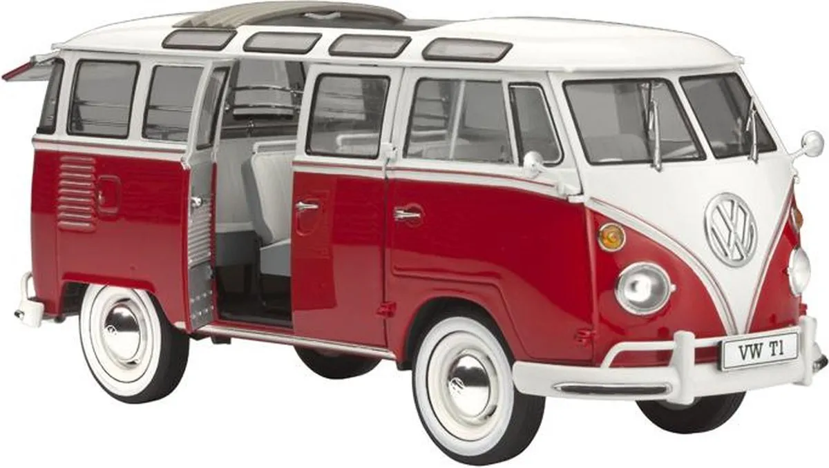 Revell 07399 Volkswagen T1 Samba Bus Modelbouwpakket 1:24