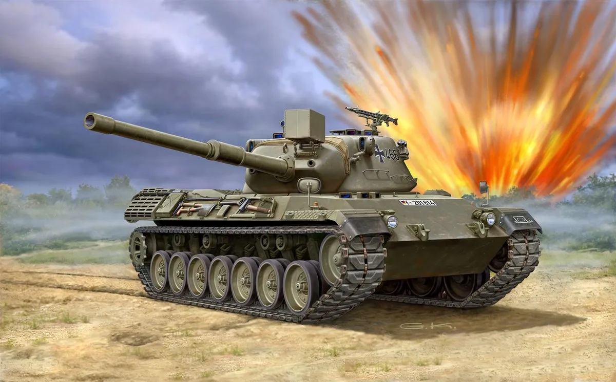 Revell 03240 Leopard 1 Modelbouwpakket