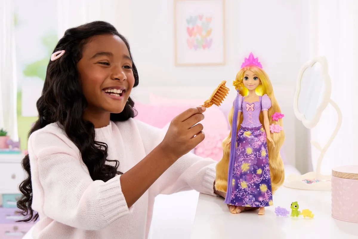 Disney Princess Rapunzel Lichtgevend Haar Modepop JHL46