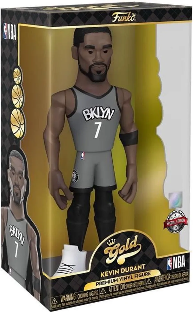 Funko NBA Gold 12 Kevin Durant Nets Chase