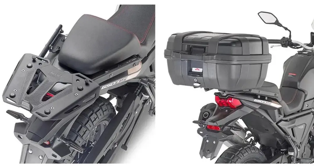 Givi Sr9252 Topkoffer Achtermontage Zilver