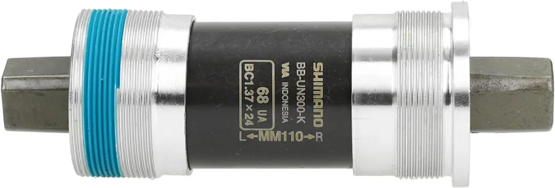 Shimano BB-UN300 Vierkante Trapas 68/122mm - Zilver/Zwart