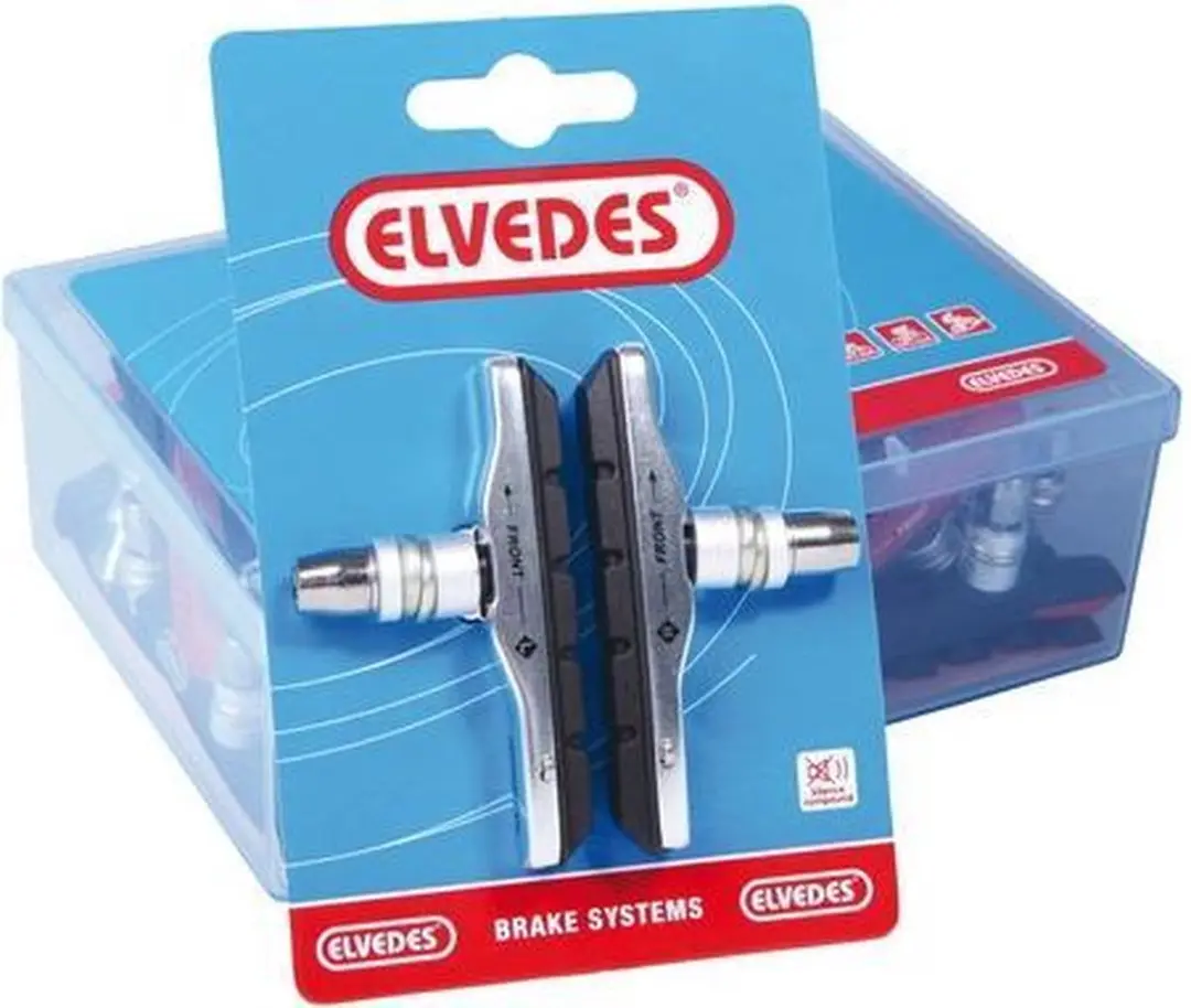 Elvedes V-brake Remblokken 72mm - 25 Paar - afbeelding 4 van 6