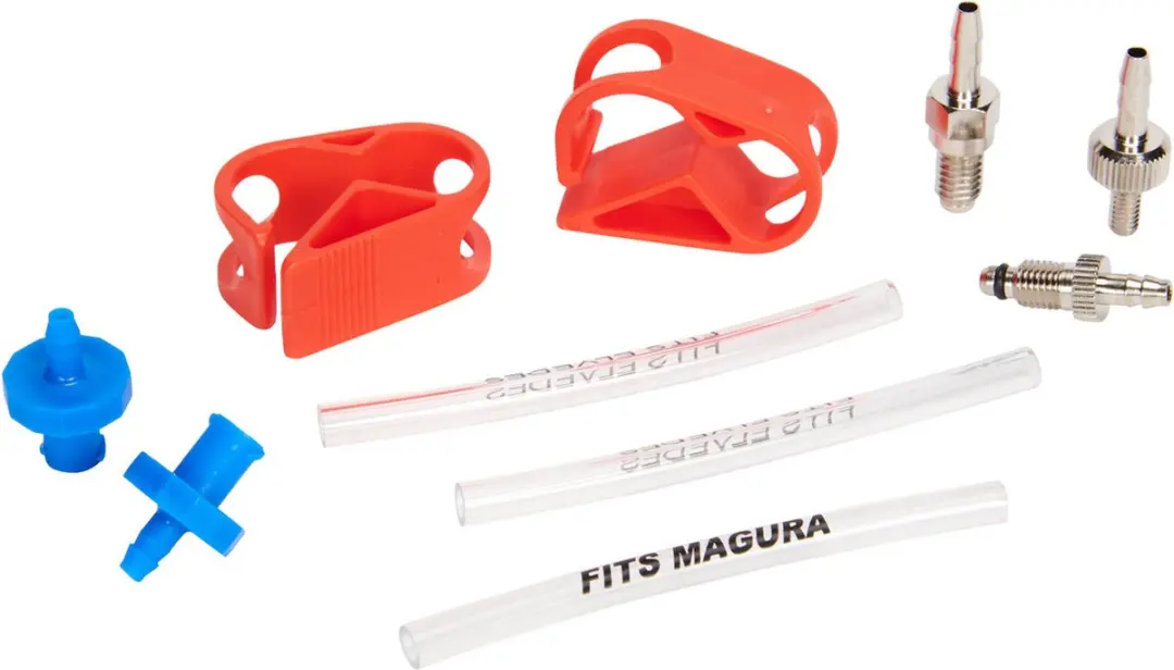 Elvedes Ontluchtingsadapter Magura - Rood/Blauw - afbeelding 5 van 6