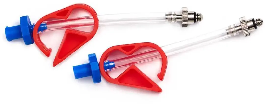 Elvedes Ontluchtingsadapter Magura - Rood/Blauw - afbeelding 2 van 6