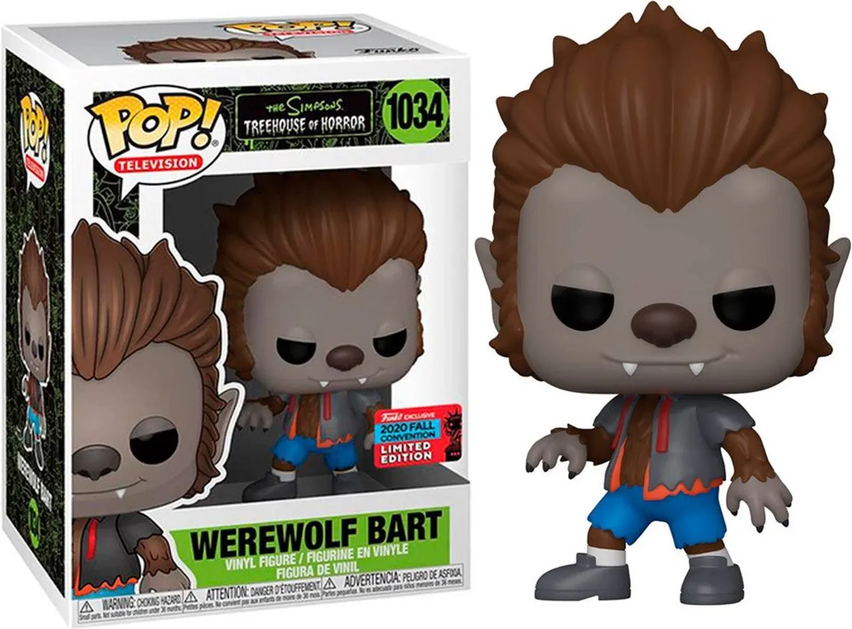 Funko Pop! The Simpsons Treehouse of Horror Werewolf Bar #1034