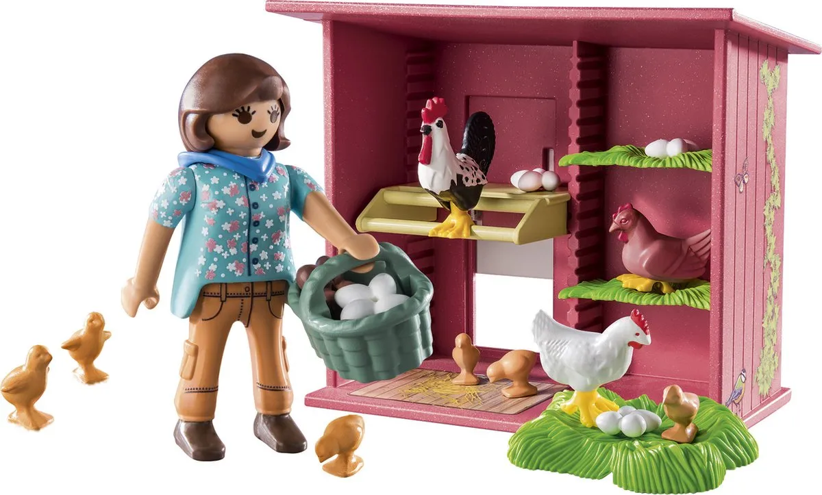 Playmobil Country Kippenhok 71308 - Multicolor