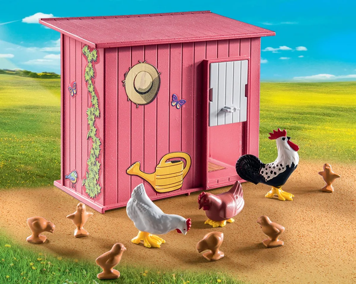 Playmobil Country Kippenhok 71308 - Multicolor
