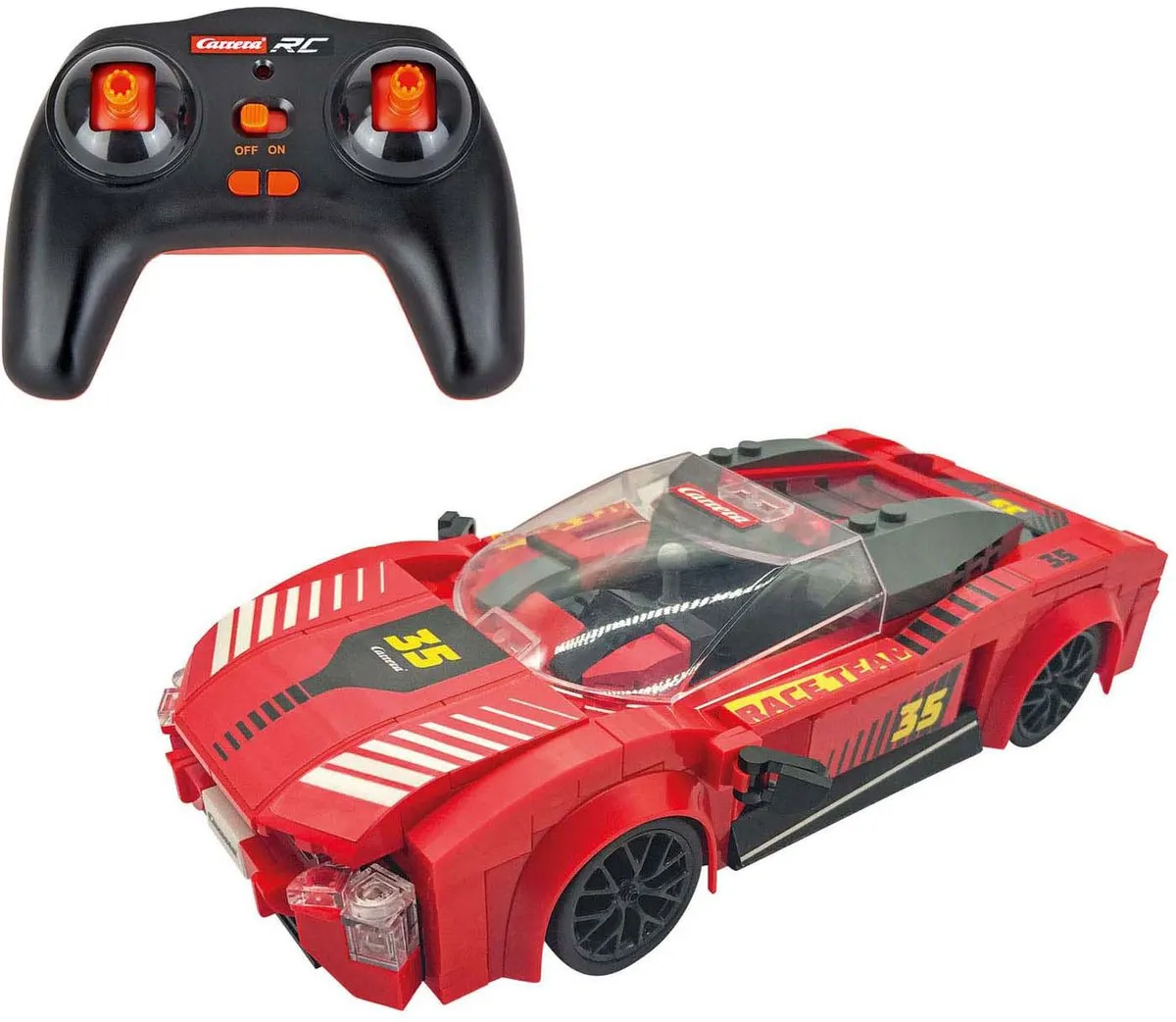 Carrera CAR370200010 RC Auto Modelbouwpakket - 19cm - Rood