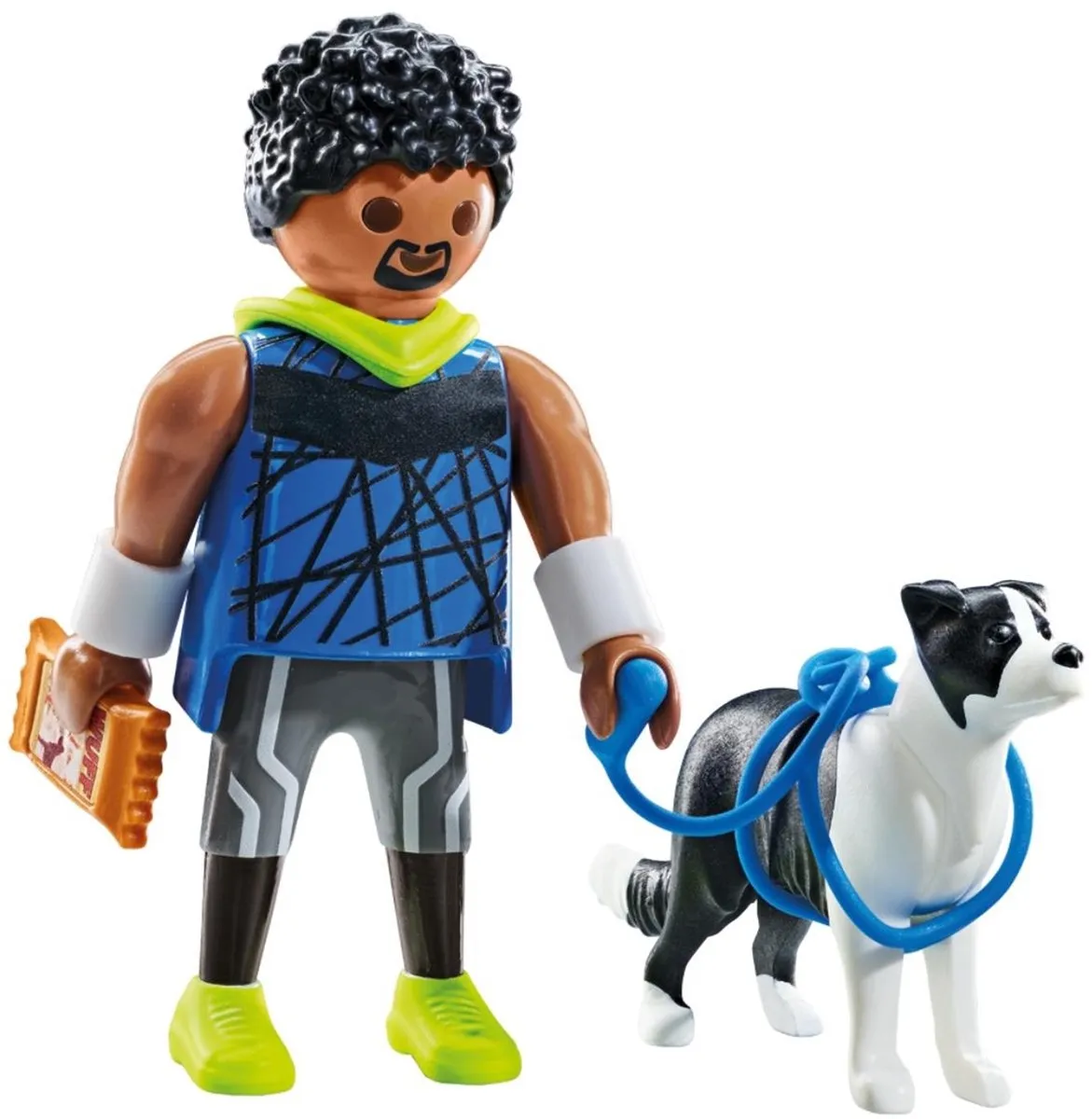 Playmobil My Life Jogger met Border Collie 71740 - Multicolor