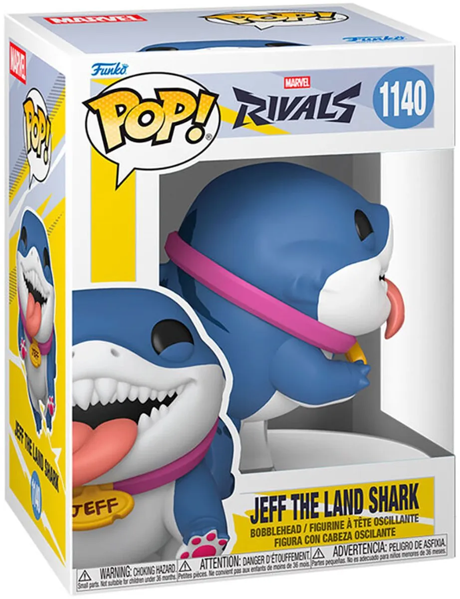 Funko Marvel Rivals Jeff the Land Shark Pop! - 1140