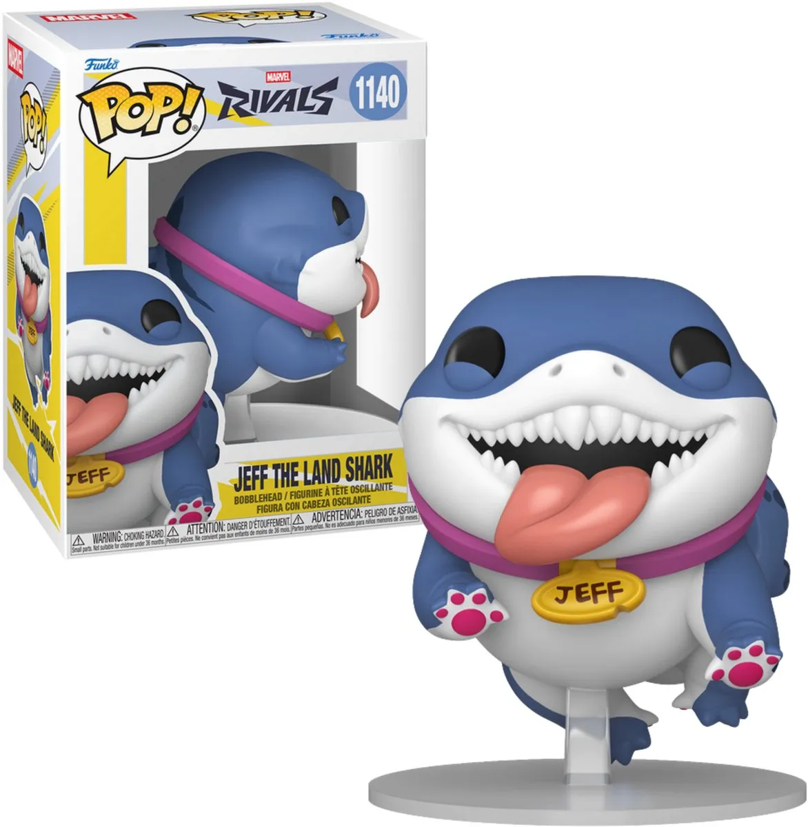 Funko Marvel Rivals Jeff the Land Shark Pop!