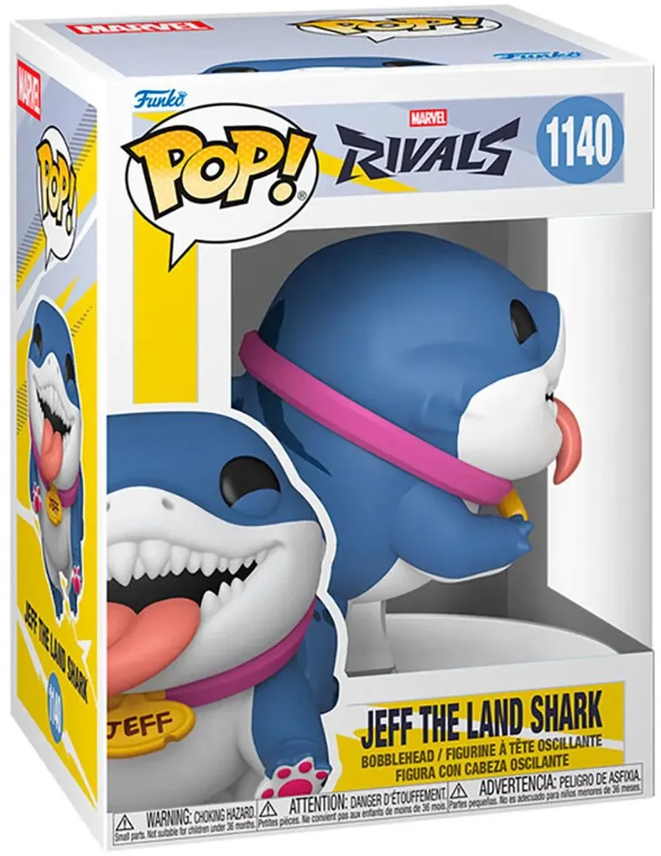 Funko Marvel Rivals Jeff the Land Shark Pop! - 1140 - afbeelding 6 van 6