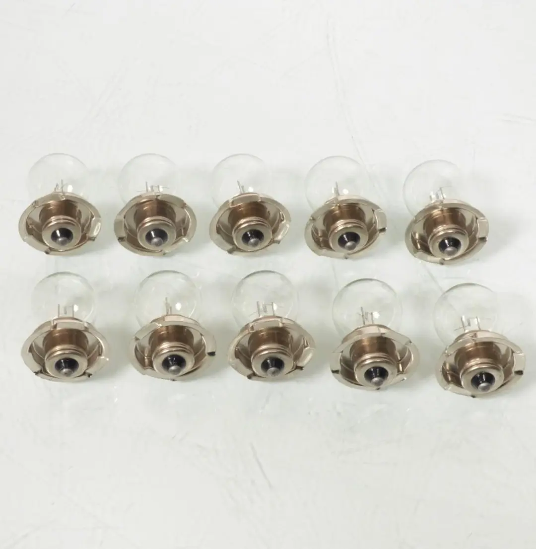 Lot 10 ampoule lampe 6V 15W culot P26S Vicma pour mobylette moto auto Neuf