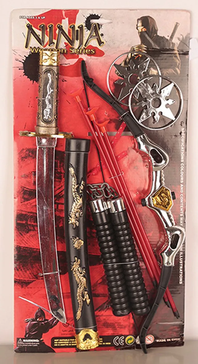 Ninja Multikleur 9-delige Set