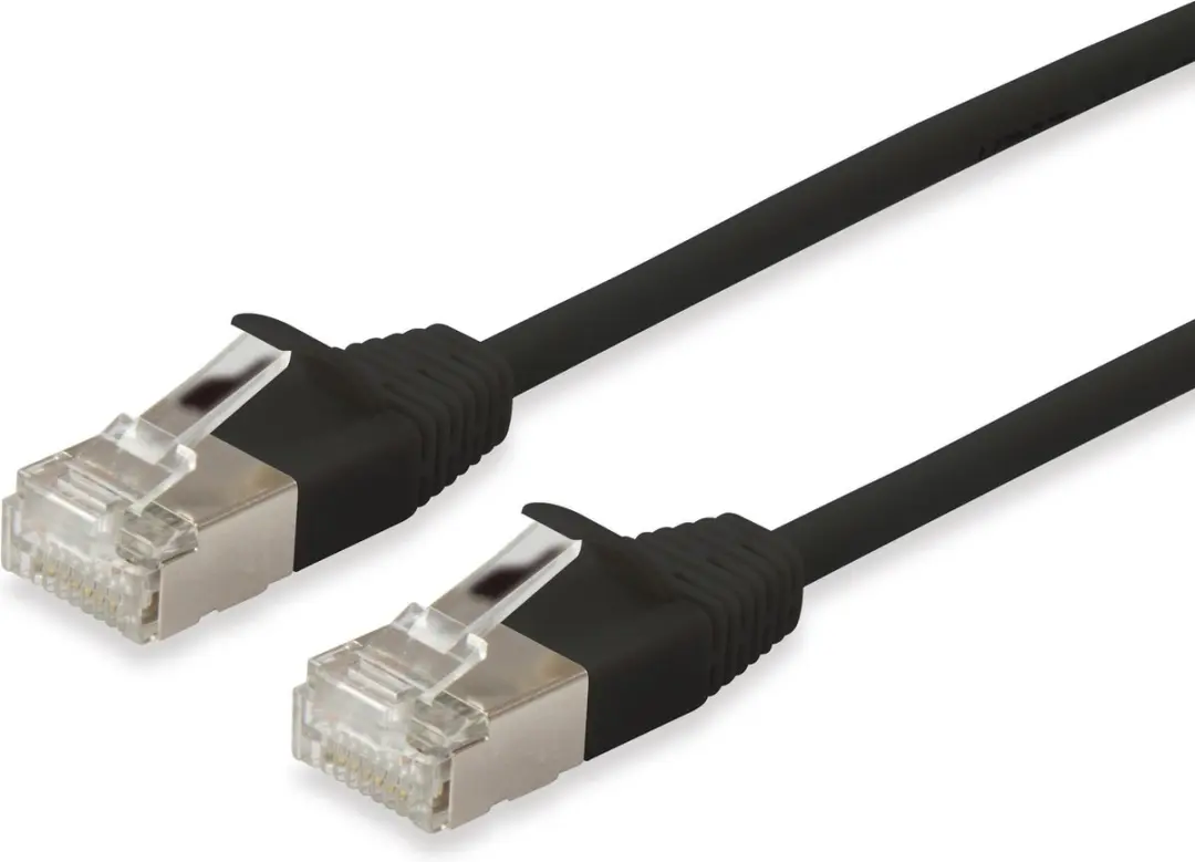 Equip 606123 Patchkabel Cat6A S/FTP 0,5m - Zwart - afbeelding 3 van 5