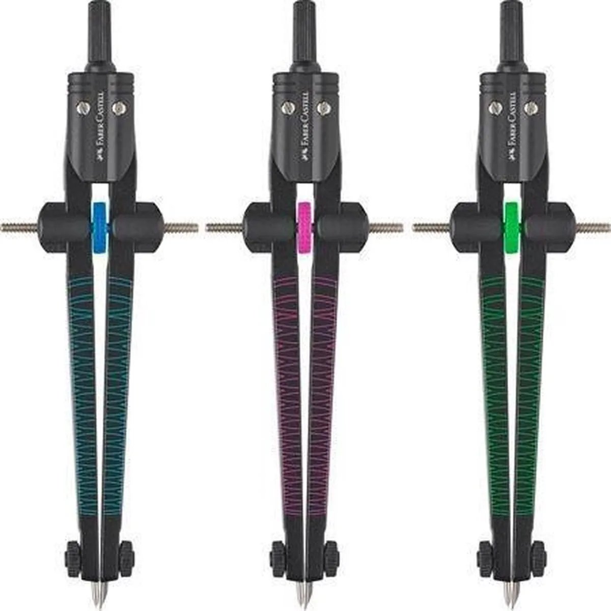 Faber-Castell FC Twister Passer - 34cm - 2 Kleuren